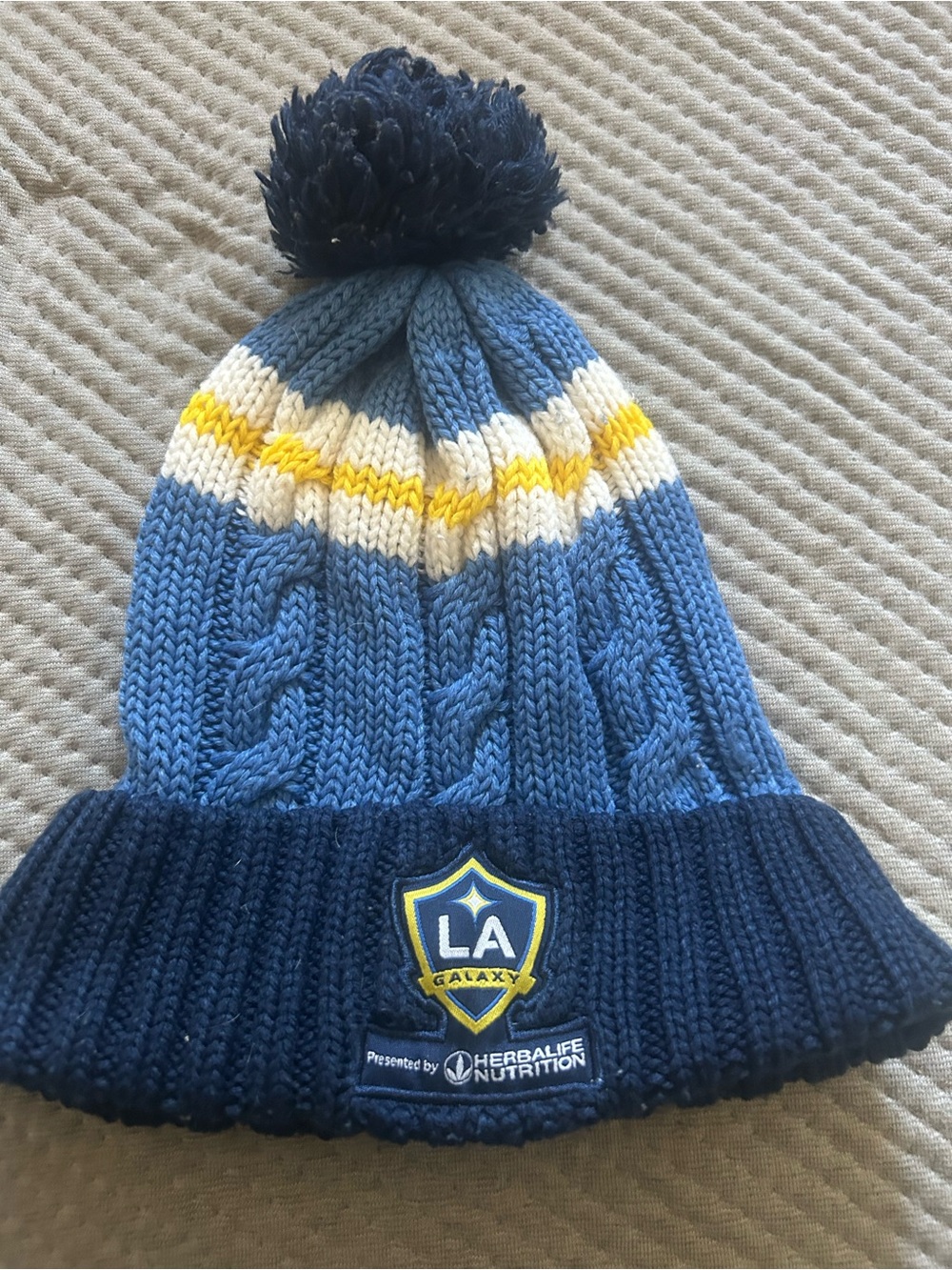 MLS la Galaxy beanie as is condition